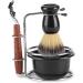 JTLB 4-Piece Shaving Set - Manual Razor Stainless Steel Stand Brush & Bowl | Premium International Shipping - Buy Online on GoSupps.com