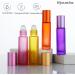 HPAMBA 10ML Essential Oils Roller Bottles - 21 Piece Set | Glass Roll-On Bottles with Stainless Steel Roller Balls for Aromatherapy & Perfume - Buy Online on GoSupps.com