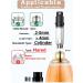 AsaNana Perfume Atomiser Refillable & Travel Size Perfume Bottle 9 ml (P9-Black) - Buy Online on GoSupps.com