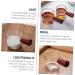 HOMSFOU 3 Pcs Milk Cup Espresso Shot Glass Creamer Mug Clear Cups Milk Creamer Jug Liquid Measuring Cups Turkish Coffee Glass Measuring Cups for Mini Heater Turkey Wood High Borosilicate 8.5X4.5X4.2CMx3pcs As Shownx3pcs - Buy Online on GoSupps.com