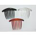 3 PCS FRENCH TWIST HAIR COMB CLASSIC COLER MIX 7 TOOTH IT DELUXE.