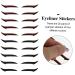 Didiseaon 60 Pairs Eyeshadow Stickers Eye Makeup Decals Eyelid Stickers Eye Makeup Tools Make up Line Paper - Buy Online on GoSupps.com