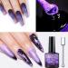 Gel Nail Polish Flash Gel Nail Polish Set Holographic Cat's Eye Gel Nail Polish Dreamy Purple Magnetic Nail Polish With Magnet Oil-Absorbing UV/LED Suitable for DIY Manicure for Girls At Home - Buy Online on GoSupps.com