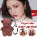 2 in 1 Bear Lipstick Mist Matte Velvet Lipstick Waterproof Long Lasting Lip Gloss (2 Pack) - Cute Bear Makeup Set - Buy Online on GoSupps.com