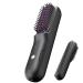 Brusheo Hair Pro - Brusho Hair Pro | Cordless Hair Straightener Brush | Brusheo Portable Hair Straightener | Electric Hot Comb Straightener Cordless Straightener Hot Brush for Dry Hair Black