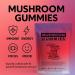 60 Gummies Nutrition Mushroom Gummies for Adults 12 in 1 Mushroom Blend with Lions Mane Turkey Tail Organic Reishi Cordyceps Immune Support & Energy Boost - Buy Online on GoSupps.com