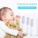 6pcs Baby Finger Toothbrush Set - Silicone Oral Care for Infants 6-18 Months | Soothes Gums & Promotes Oral Health - Buy Online on GoSupps.com