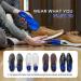 TOPSOLE Orthotic Insoles | Plantar Fasciitis & Arch Support | Relief for Flat Feet, Foot Pain, High Arches, Overpronation | Men & Women UK-7-26cm Blue - Buy Online on GoSupps.com