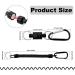 Magnetic Net Release Clip - 3 Pieces Fly Fishing Magnetic Release Retractor with Spiral Band | Quick Attach & Release Fishing Accessories - Buy Online on GoSupps.com
