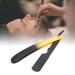 Premium Stainless Steel Beard Blade Holder - Soft Straight Beard Trimmer with Gradient ABS Handle for Home Facial Care - Buy Online on GoSupps.com