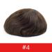 Shop Lordhair Knotless Toupet for Men - Skin Injected Human Hair System 8x10 Inch Medium Dark Brown (4#) - International Shipping Available - Buy Online on GoSupps.com