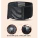 Self-Heating Back Support Belt with 21 Magnets - Therapy Lumbar Support for Men & Women - Compression Band & Heat Waist Trainer (Black Size L/Large) - Buy Online on GoSupps.com
