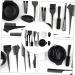 Kit de Coloration Cheveux Complet 12 Accessoires Bols Peignes Brosse Cache-Oreilles Mixeur pour Teinture Capillaire DIY la Maison ou Salon Usage D butant et Professionnel - Buy Online on GoSupps.com