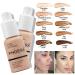 Buy PHOERA Foundation & Makeup Set | Full Coverage Matte Liquid Foundation Primer Concealer & Kabuki Brushes - International Shipping Available - Buy Online on GoSupps.com