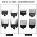 Wireless Hair Clipper Steel Blade Strong Motor Limit Comb Ergonomic Design USB Charging 180 Min Working Time for Hair Cutting - Buy Online on GoSupps.com
