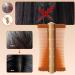 Lovehomily Double-Sided Head Lice Comb - Low-Expansion Ridge Bamboo Design for Adults & Kids - Effective Fine Dental Care (Orange) - Buy Online on GoSupps.com