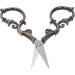 Retro Scissors Stainless Steel Gourd Shape DIY Vintage Small Embroidery Cutting Tools Bronze - Buy Online on GoSupps.com