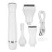 VOCOSTE 1 Set Electric Shaver Women 4 in 1 Ladies Shaver for Body Hair White
