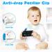 KPBLIS Baby Teether Toys - 2 Pcs Remote Control & Phone Shaped Silicone Teethers for Babies 6-12 Months - Early Educational Sensory Toy - Black - Buy Online on GoSupps.com