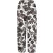 Women's Vintage Graphic Capris - Elastic Waist Tapered Pants with Pockets - Za1-a Grey - XX-Large - Buy Online on GoSupps.com
