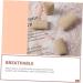 JEWEDECO 2pcs Silicone Gel Toe Tubes Sleeves - Big Toe Guards for Corns and Toe Split - Cotton Corn Covers - 2.5x4cm - Buy Online on GoSupps.com