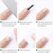 500 Almond Nail Tips - Acrylic Artificial Nails | 10 Sizes for Women & Girls - Premium Quality - Buy Online on GoSupps.com