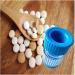 Portable Pill Crusher Container - Multifunctional Plastic Grinder for Tablet Storage and Grinding (Blue) - Buy Online on GoSupps.com