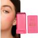 Blush Stick Facial Nourishing Blush Cosmetics Highlighter Multipurpose Soft Easy to Apply Smooth Face Blusher Makeup Blush for Women Girls Red - Buy Online on GoSupps.com