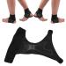 Zerone Open Heel Ankle Brace - Compression Wrap & T-Shaped Straps for Sports Fitness & Riding | Breathable Support & Stabilizer - Buy Online on GoSupps.com