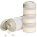 Termichy Stackable Milk Powder Dosing Box Pack of 2 (Warm Grey)
