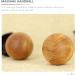 8-Piece Wooden Massage Ball Set Neck & Face Acupressure Device for Relaxation & Hand Therapy | International Shipping - Buy Online on GoSupps.com
