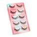 UAMOU Mink Eyelashes 10/50/100 Boxes Wispy 3D Mink Lashes Makeup Natural Long Volume False Eyelashes Bulk Faux Cils Custom Cheerfully (Color : 5 Pairs X09CS Size : 50 Boxes)