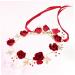 minkissy Red Headband Bridal Head Headgear Miss Nationality Accessories Red - Buy Online on GoSupps.com