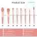 Professional Makeup Set with Make-up Bag - MKNZOME Travel Kit | Eyeshadow, Foundation, Lip Gloss | Perfect Gift for Women & Girls - Buy Online on GoSupps.com
