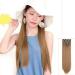 Hair Extensions Clip Long Straight Hairstyle Synthetic Blonde Black Brown Hairpieces Heat Resistant False Hair Accessories - Buy Online on GoSupps.com