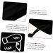 Baluue 6 Pcs Hair Dryer Storage Bag Hair Dryer Bag Hotel Hair Dryer Pouch Jewels for Hair Black Flannel - Buy Online on GoSupps.com