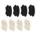 NOLITOY 8 Pairs Sponge Heel Self-Adhesive Heel Pads Bag Cushion Pad Adhesive Shoe Pads High Heels Insoles Heel Stickers Heel Cushion Pads Foot Pads Insole Stickers Replaceable Women's