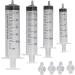 Professional Baby Nose Syringe Set - 4PC Reusable Portable 10ml 20ml 30ml 60ml with Silicone Suction Cup for Effective Nose Rinsing - Buy Online on GoSupps.com