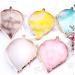 minkissy Nail Art Painting Gel Palette Nail Art Polish Holder Manicure Palette Resin Makeup Palette Manicure Nail Palette Nail Art Display Color Display Plate Resin Palette Cosmetic Tool 9.5*8*1cm - Buy Online on GoSupps.com