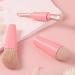 Double Ended Makeup Brush 4 in 1 Retractable Travel Cosmetic Brush Precision Makeup Sponge for Powder Eyeshadow Portable Cosmetics Tools for Daily Life Pink - Buy Online on GoSupps.com