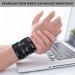 Mezeic Adjustable Ultra Thin Compression Wrist Brace for Carpal Tunnel Pain Relief - Buy Online on GoSupps.com
