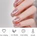 Jelly Cat Eye Gel Nail Polish Pink Glitter Crystal Gel Polish Glitter Pink Magnetic Nail Polish Soak Off UV/LED Sparkle Shiny Holographic Cat Eye Gel Polish for Nail Art Manicure Salon DIY at Home - Buy Online on GoSupps.com