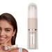Travel Makeup Brush Set Cosmetics Brush Set - Portable Powder Brushes 5-in-1 Retractable Foundation Concealer Brush for Cosmetics Travel brown