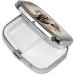 Broken Wall Elephant Printing Pill Case - Cute 2 Compartment Travel Organizer | Perfect Gift for Purse & Pocket - Buy Online on GoSupps.com