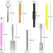 Wisher 8 PCS Magnet Stick Set for DIY 3D Cat Eye Effect Polish - Strong Magnetic Nail Art Pen Tool for UV Gel Polish - Buy Online on GoSupps.com