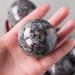 Jkapagzy Natural Yooperlite Crystal Ball Stone Fluorescent Stone Accessories Decoration Energy Room Reiki Ge Aquarium Specimens 5cm/1.96 Inch 1pcs - Buy Online on GoSupps.com