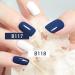 Nail Polish Set - Peel Off Nail Varnish Sapphire Blue & White Color Nail Polishes Non Toxic with Water Based Formula Gel Nail Polish No Need Cure for Teens Girls Women Kids Set: B117 +B118 - Buy Online on GoSupps.com