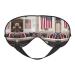 American Flag and Baseball Soft Sleep Eye Mask Female Breathable Eye Patch Perfect for Travel and Relaxation