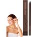 Eyeliner pencil - 2 in 1 eyeliner and eyebrow pencil 24H anti-smudge - Long-lasting beauty makeup for women and young people - Buy Online on GoSupps.com
