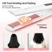 SIMPLUS Professional 2-in-1 Hair Straightener & Ceramic Flat Iron - 1 Inch LCD Tool for Shinier Smoother Hair | International Shipping Available - Buy Online on GoSupps.com